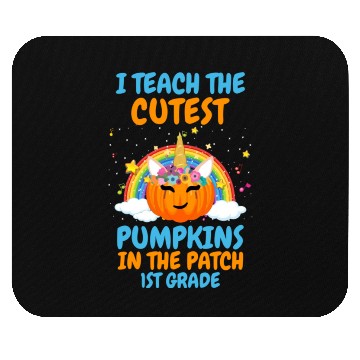 Discover Cutest Pumpkins Patch 1st Grade Teacher Halloween Mouse Pads