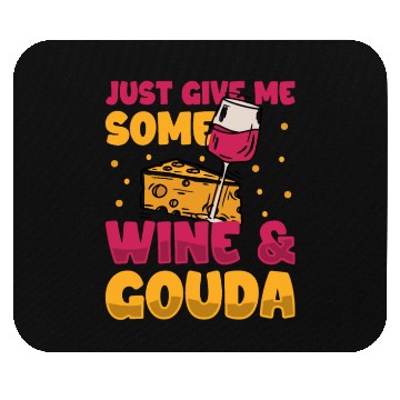 Discover Gouda Cheese Slices charcuterie cheese board Mouse Pads