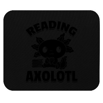 Discover Axolotl Reading Axolotl Book Lover Book Reading Ax Mouse Pads