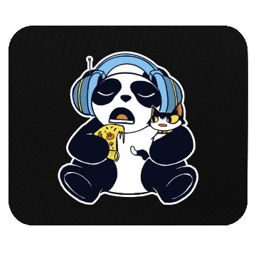 Discover snack, slice, crust, cheese, song, pet, animals Mouse Pads