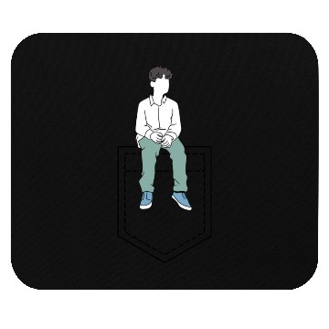 Discover human pocket Mouse Pads