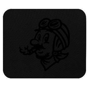 Discover Llama Smoking Weed Mouse Pads