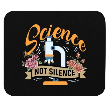 Discover Science not Silence Medical Student Gift Mouse Pads