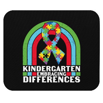 Discover Kindergarten Embracing Differences Mouse Pads
