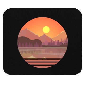 Discover Guitar Player Retro Reflection Acoustic Electric Mouse Pads