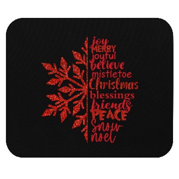 Discover Christmas-Joy Mouse Pads