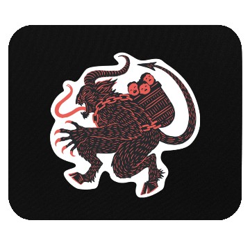 Discover krampus Mouse Pads
