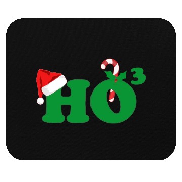 Discover Ho Ho Ho Cubed Christmas Math Mouse Pads