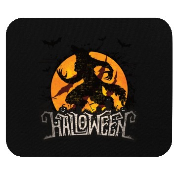 Discover Werewolf howling at the moon Mouse Pads