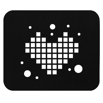 Discover Pixel Heart For Computer Scientists And Computer F Mouse Pads