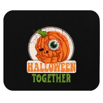 Discover Pumpkin Zombie Mouse Pads