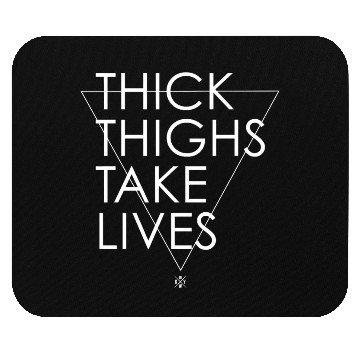 Discover Jiu Jitsu Mouse Pads Thick Thighs Take Lives Triangle C