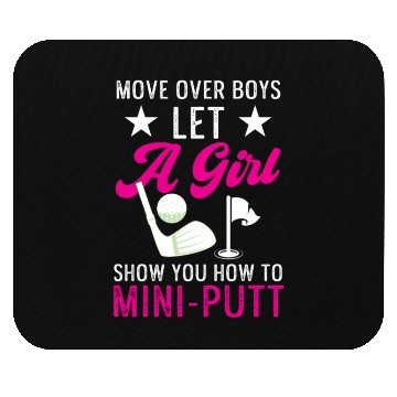 Discover Funny Goofy Mini Golf Quotes Putt Putt Legend Mouse Pads