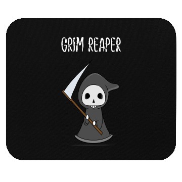 Discover the grim reaper skeleton lovely Mouse Pads
