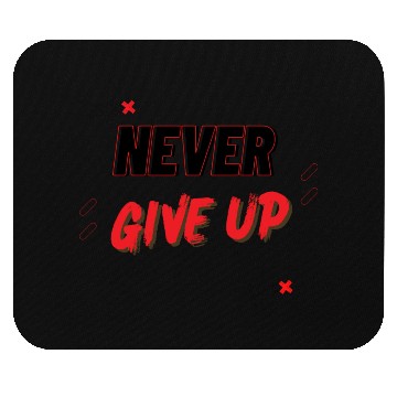 Discover never give up Mouse Pads