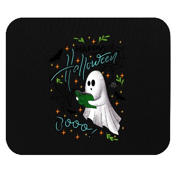 Discover Happy Halloween Ghost Mouse Pads