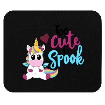 Discover Bat Unicorn - Too cute to spook Mouse Pads