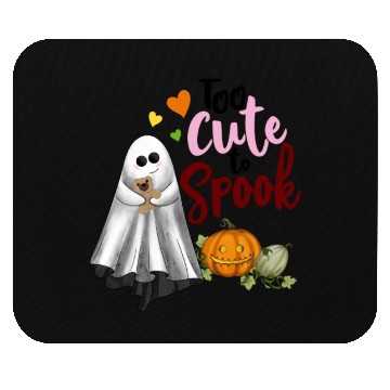 Discover Cute Ghost - Too cute to spook Mouse Pads