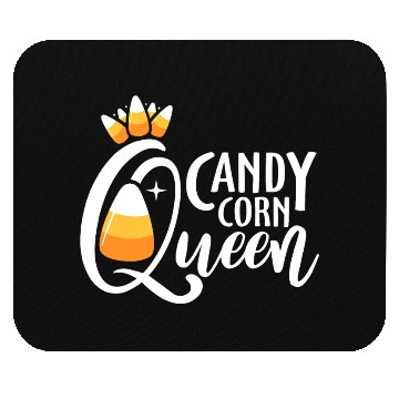 Discover Candy Corn Queen Funny Halloween Costume Gift Mouse Pads