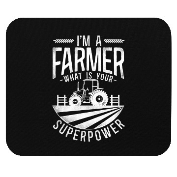 Discover Farming Farmer Tractor Vintage I'm Mouse Pads