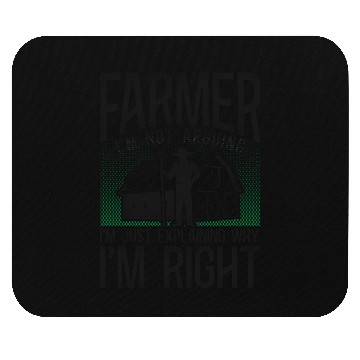 Discover Farming Farmer Tractor Vintage Mouse Pads
