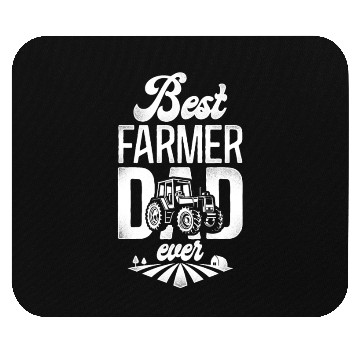Discover Farming Farmer Dad Father Tractor Mouse Pads
