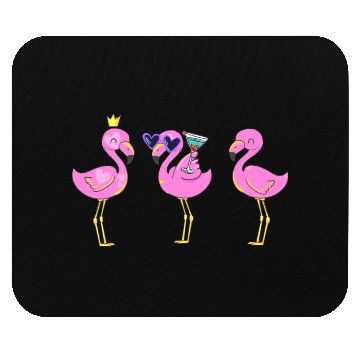 Discover Friends Cocktail Flamingo Lover Mouse Pads