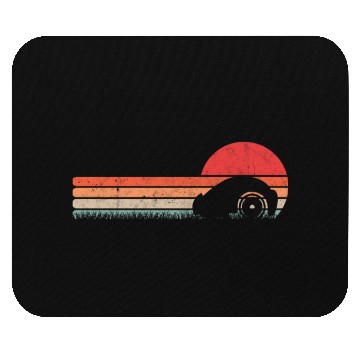 Discover Mähroboter Retro Lawn Robot Vintage Mouse Pads