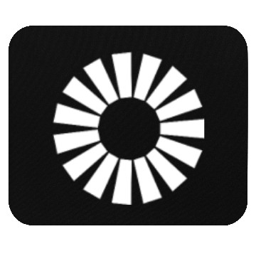 Discover circle shape3 Mouse Pads