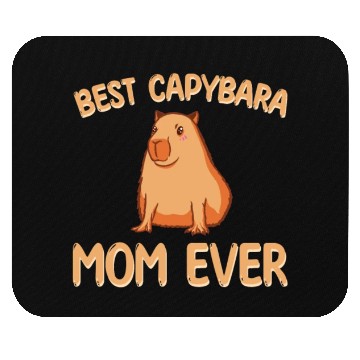 Discover Best Capybara Mom Ever Mouse Pads