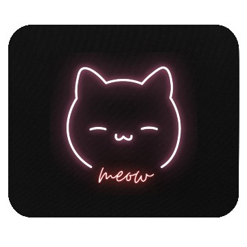 Discover Modern Neon Kat Mouse Pads