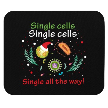 Discover Single Cells Science Biology Christmas Mouse Pads