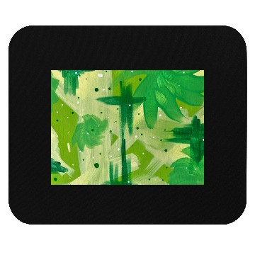 Discover A Forest of Greens Mouse Pads