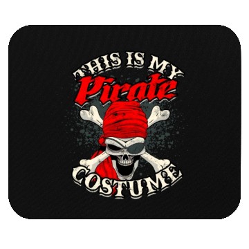 Discover This is my pirate costume - skeleton Mouse Pads