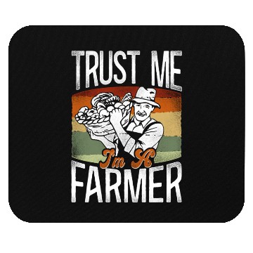 Discover Farming Farmer Tractor Vintage Mouse Pads