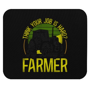 Discover Farming Farmer Tractor Vintage Mouse Pads