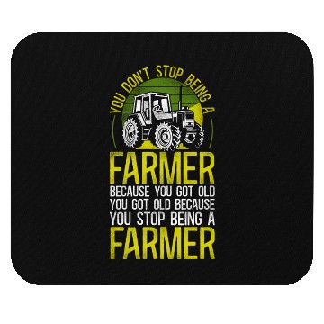 Discover Farming Farmer Retired Grandpa Mouse Pads