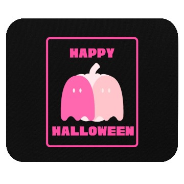 Discover Pink Cute Halloween Mouse Pads