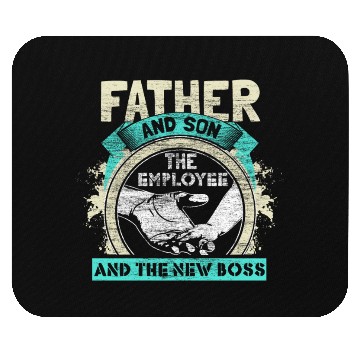 Discover Father & Son Newborn Dad Gift Mouse Pads