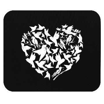 Discover Bird Lover Birdwatching Bird Whisperer Mouse Pads