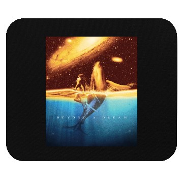 Discover Space astronaut science planets astronomy design Mouse Pads