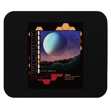 Discover Space astronaut science planets astronomy design Mouse Pads