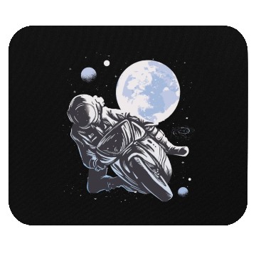 Discover Space astronaut science planets astronomy design Mouse Pads