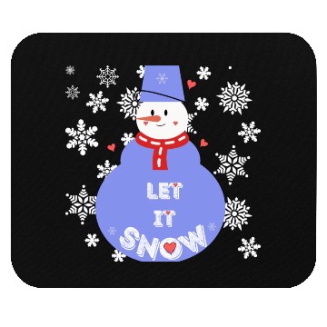 Discover Snowman Mouse Pads
