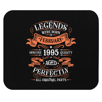 Discover February 1995| February 1995 anniversary 1995 Mouse Pads