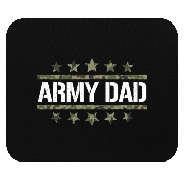 Discover US Army Dad Military Veteran Mouse Pads