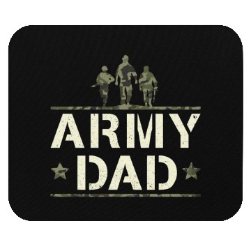 Discover US Proud Army Dad Camo Mouse Pads