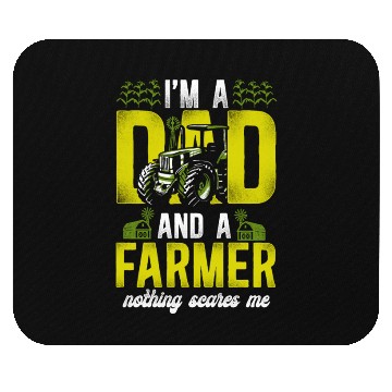 Discover Farming Farmer Dad Father Tractor Mouse Pads