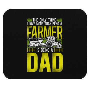 Discover Farming Farmer Dad Father Tractor Mouse Pads