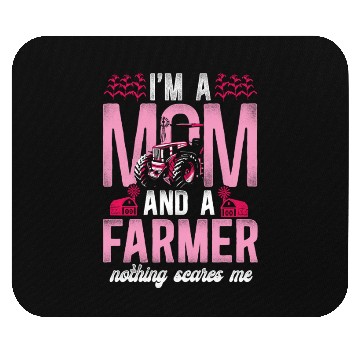 Discover Farming Farmer Mom Mother Tractor Mouse Pads